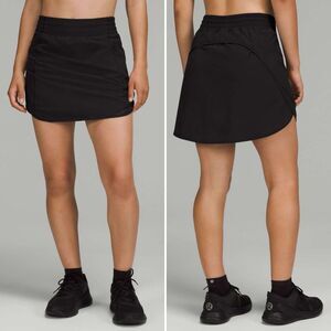 Lululemon Hotty Hot High-Rise Skirt Long in Black Size 4